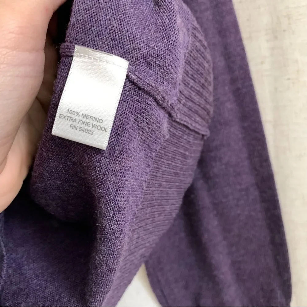 Banana Republic Men’s 100% Extra Fine Merino Wool V-Neck Sweater Medium